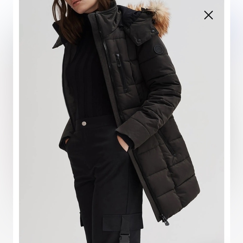 Noize Hannah Parka Cruelty-Free, Faux Fur (size small)